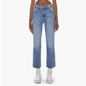 MOTHER The Hustler Ankle in Scenic Route Flared Jeans Light Wash Size 27
